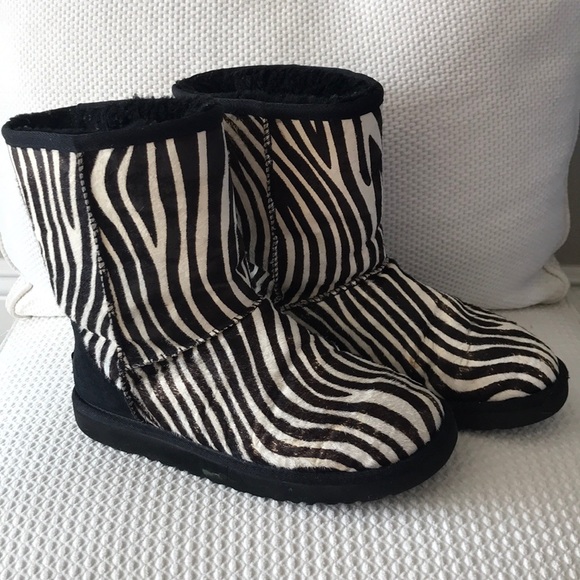 zebra print uggs